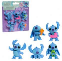 ENSEMBLE DE 5 FIGURINES STITCH